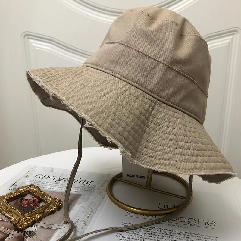 Hairy Fisherman Hat Women's Summer Style