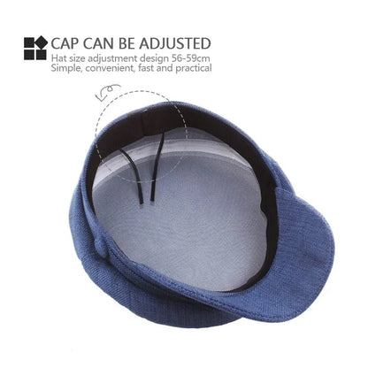 Spring And Summer Celebrity Beret Navy Hat Autumn And Winter