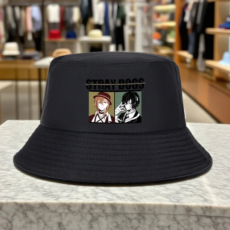 Literary Character Illustration Bucket Hat