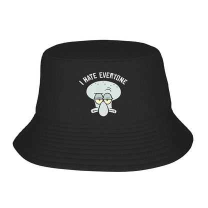 Spongebobs Bucket Hat Heart Streetwear Fisherman Caps
