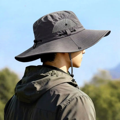Adjustable Quick-Dry UV Protection Fishing Bucket Hat