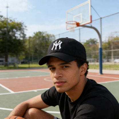 Unisex NY Letter Embroidery Baseball Cap Adjustable