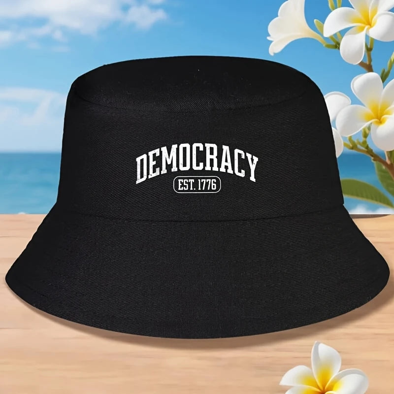 American Democracy Retro 1776 Voting Rights Bucket Hat