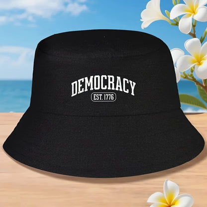 American Democracy Retro 1776 Voting Rights Bucket Hat