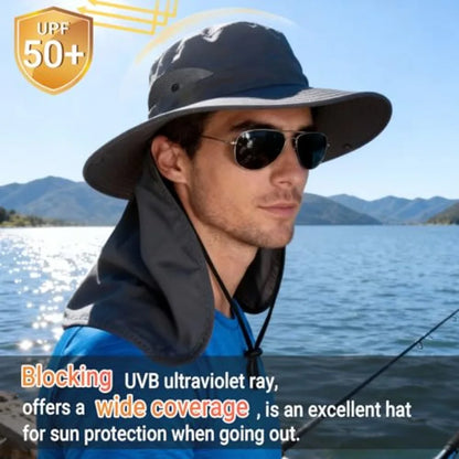 UPF 50+ UV Protection Safari Bucket Hat