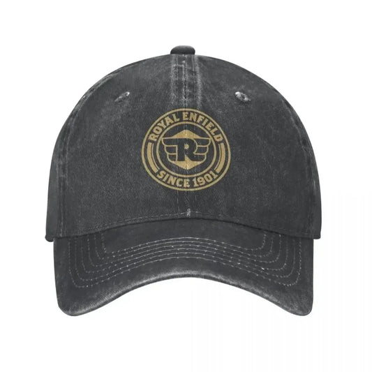 Royal Enfields Vintage Washed Baseball Cap