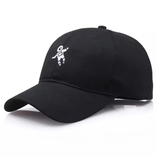 Astronaut Embroidered Snapback Baseball Cap