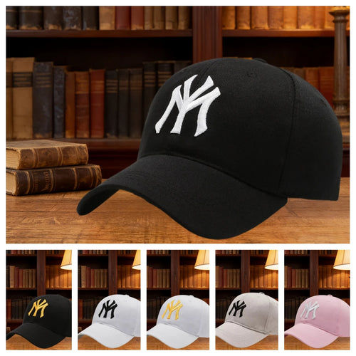 Unisex NY Letter Embroidery Baseball Cap Adjustable