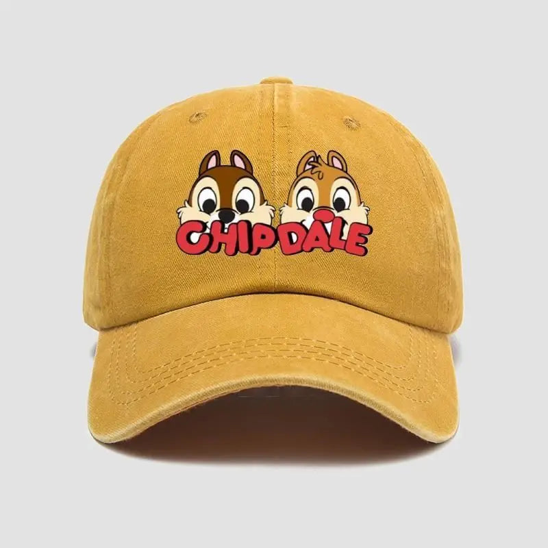 Chip Dale Cartoon Casual Baseball Cap