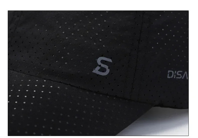 Fashion Design Running Cap Thin Quick Drying Breathable