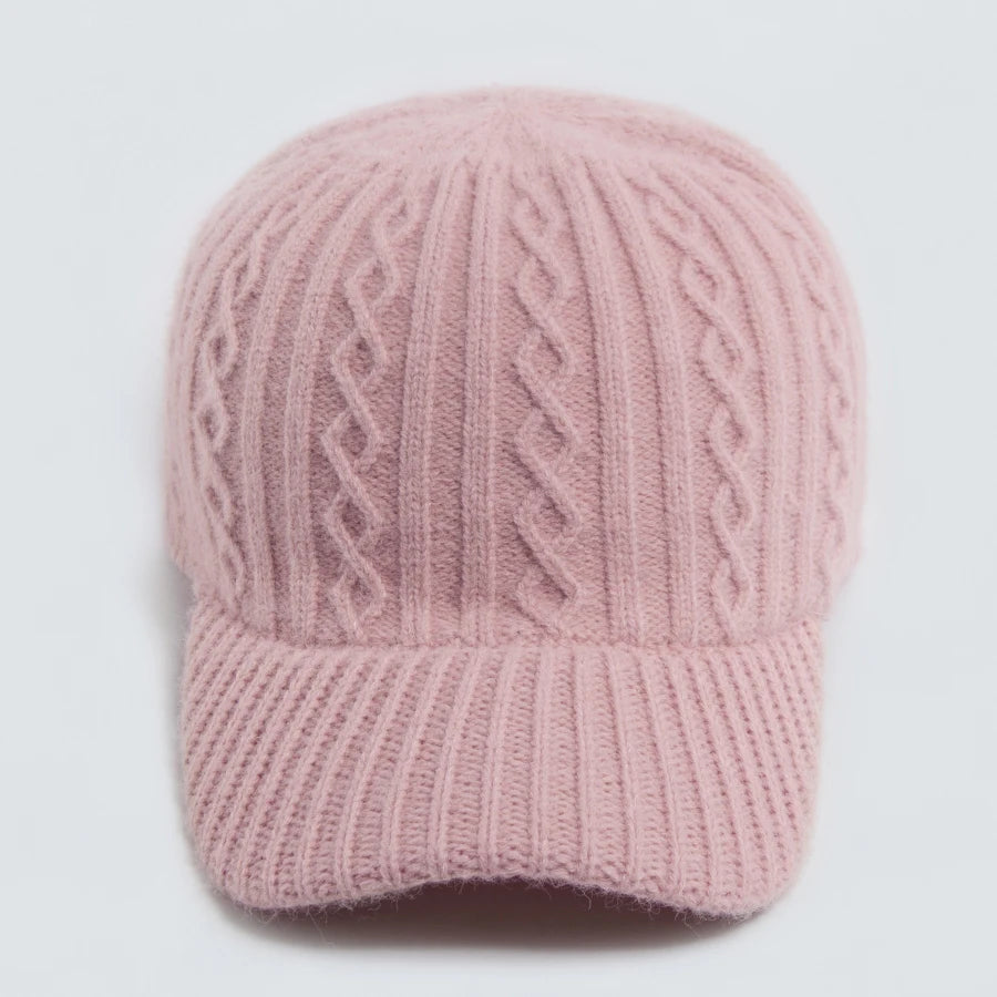 New Knitted Baseball Cap Women Fashion Men