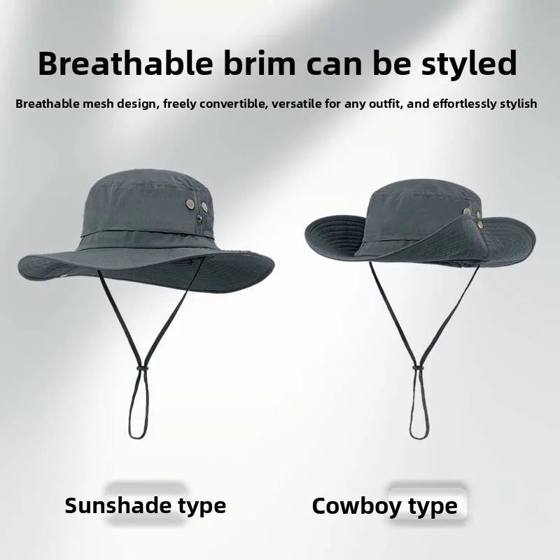 Large Size Waterproof UV Protection Bucket Hat