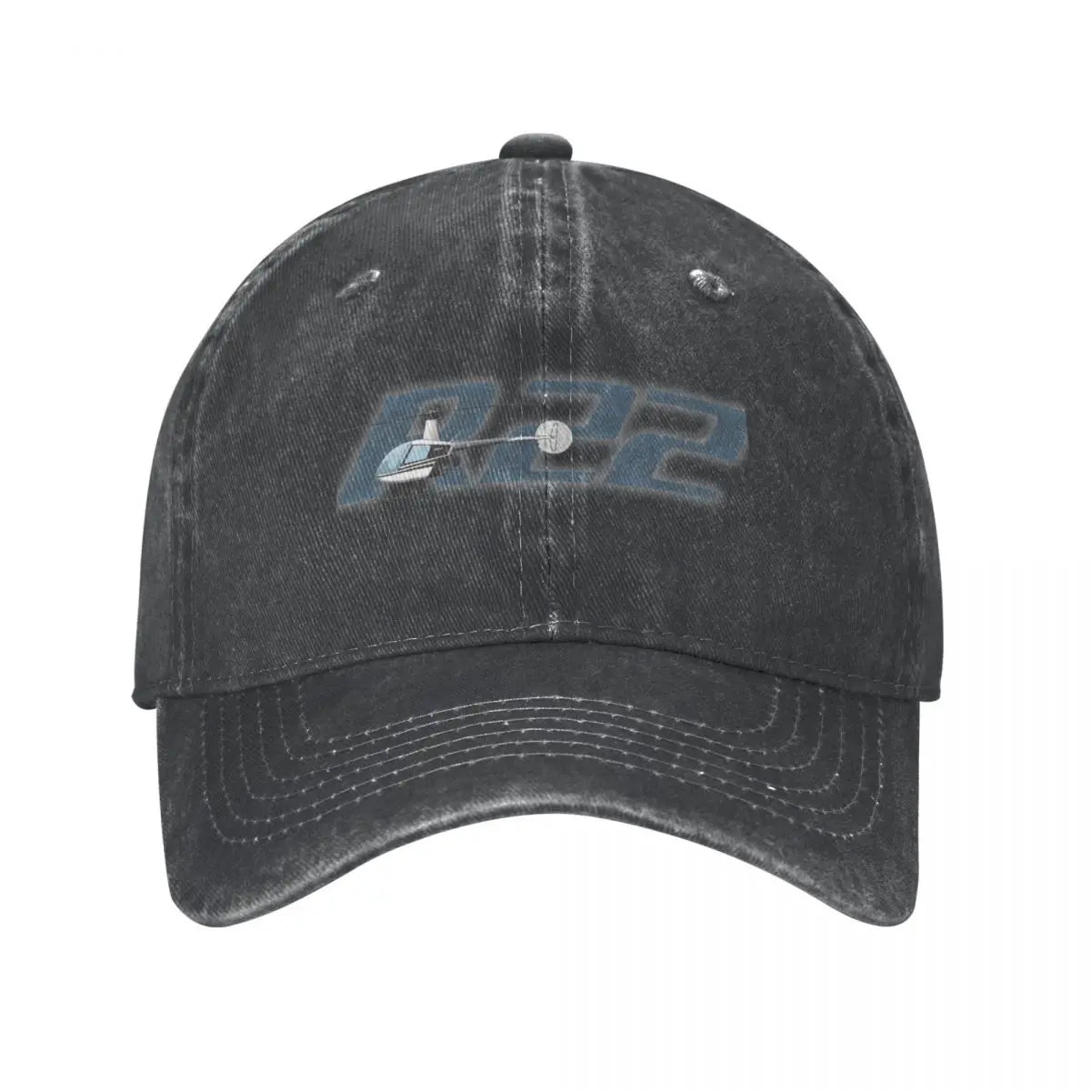 R22 Helicopter Fashion Baseball Cap