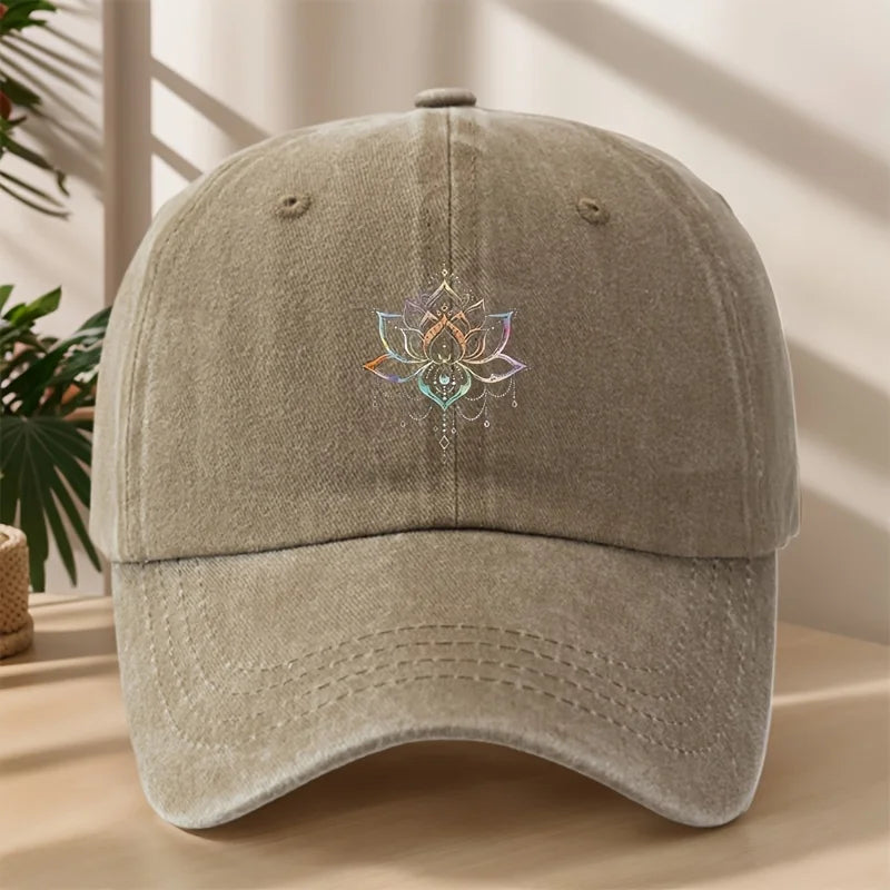 Vintage Letter Embroidered Baseball Cap