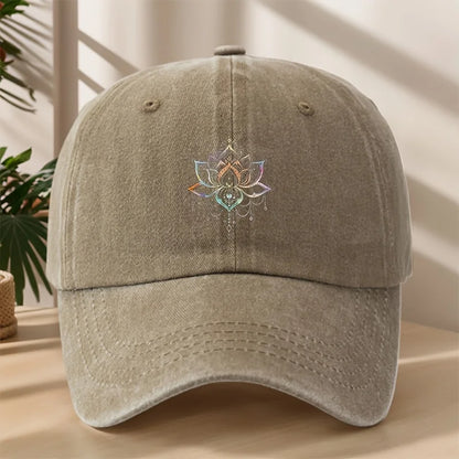 Vintage Letter Embroidered Baseball Cap