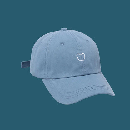 Cute Bear Adjustable Cotton Snapback Baseball Cap