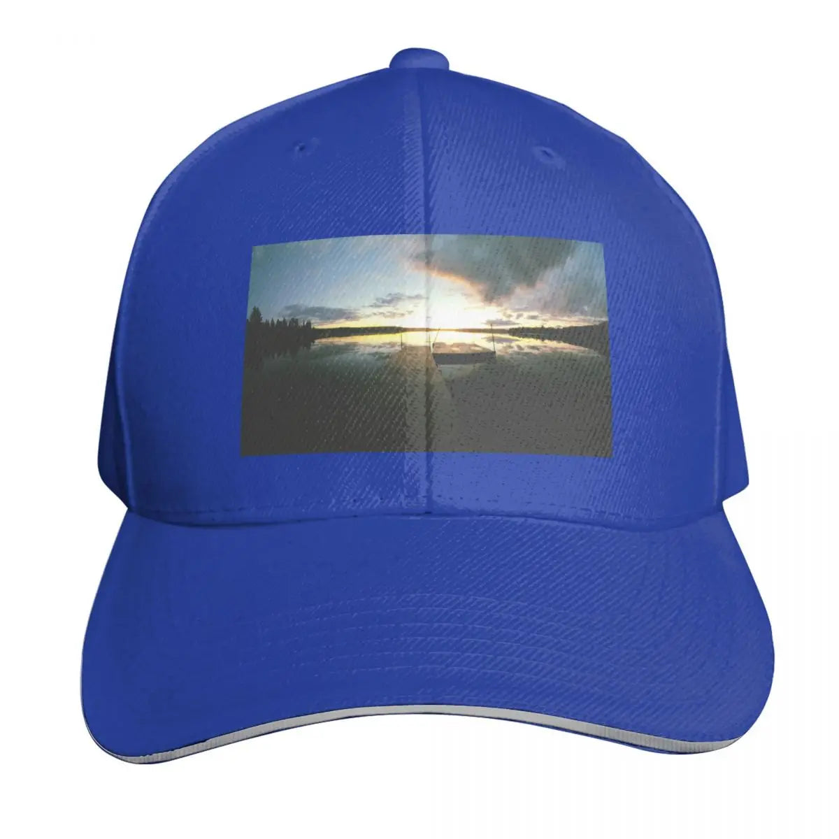 Sunset On The Quay Breathable Mesh Baseball Cap