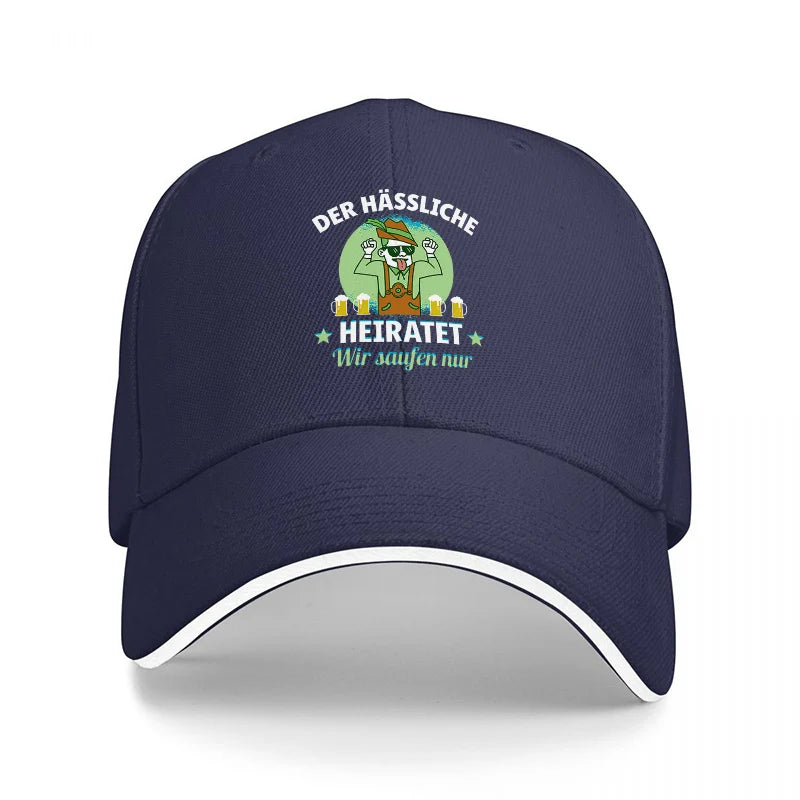 Der Hässliche Heiratet Owl Baseball Cap