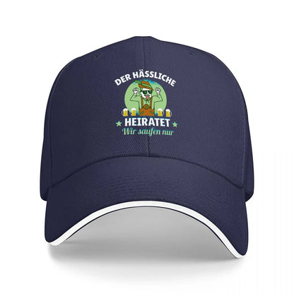 Der Hässliche Heiratet Owl Baseball Cap
