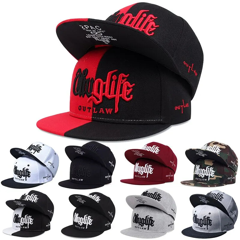 Fastball Thuglife Embroidered Snapback Cap