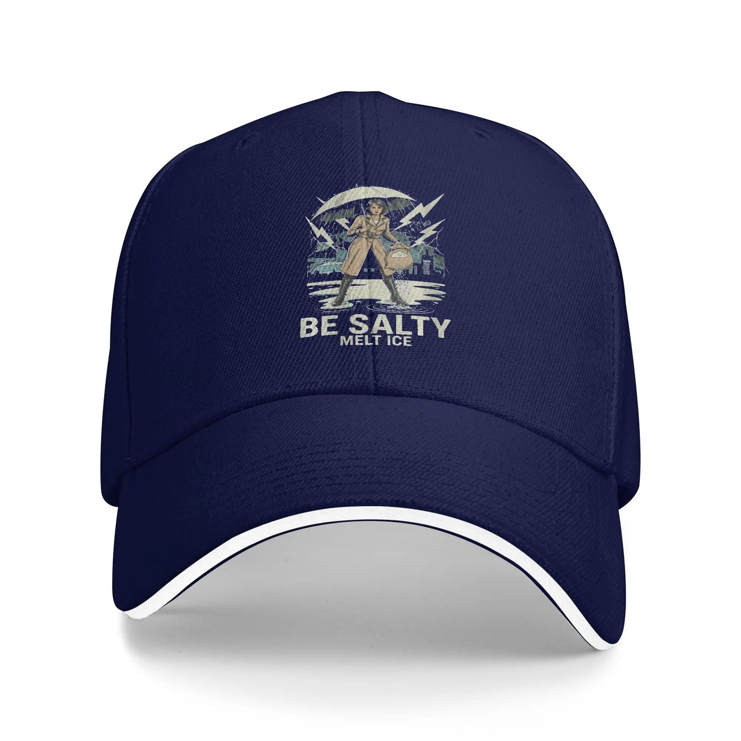 Be Salty Melt Ice Meme Baseball Cap