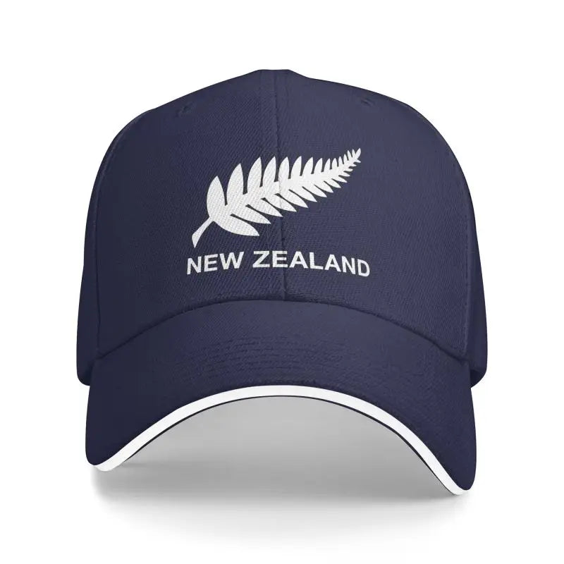 New Zealand All Blacks Print Sandwich Baseball Cap