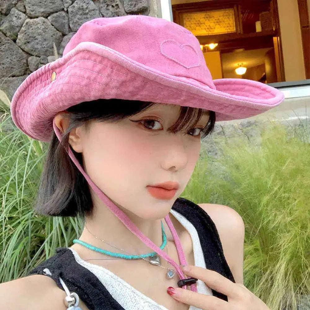 Adjustable Foldable Wide Brim Summer Bucket Hat