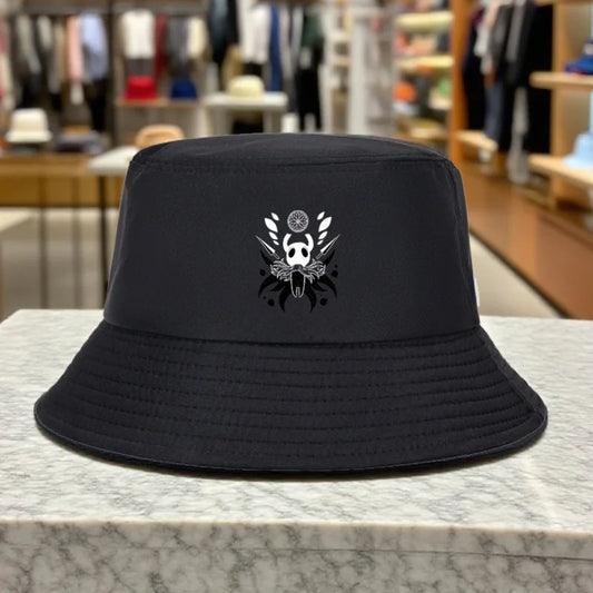 Hollow Knight Print Foldable Bucket Hat