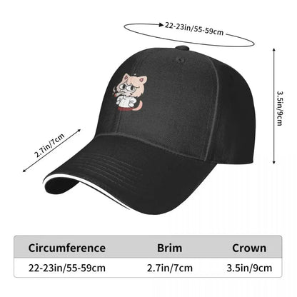 Neco Arc Polychromatic Fashion Casual Baseball Cap