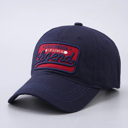 3D Letter Embroidered Baseball Cap