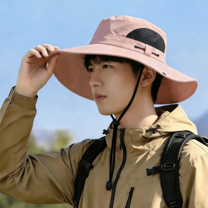 Adjustable Quick-Dry UV Protection Fishing Bucket Hat