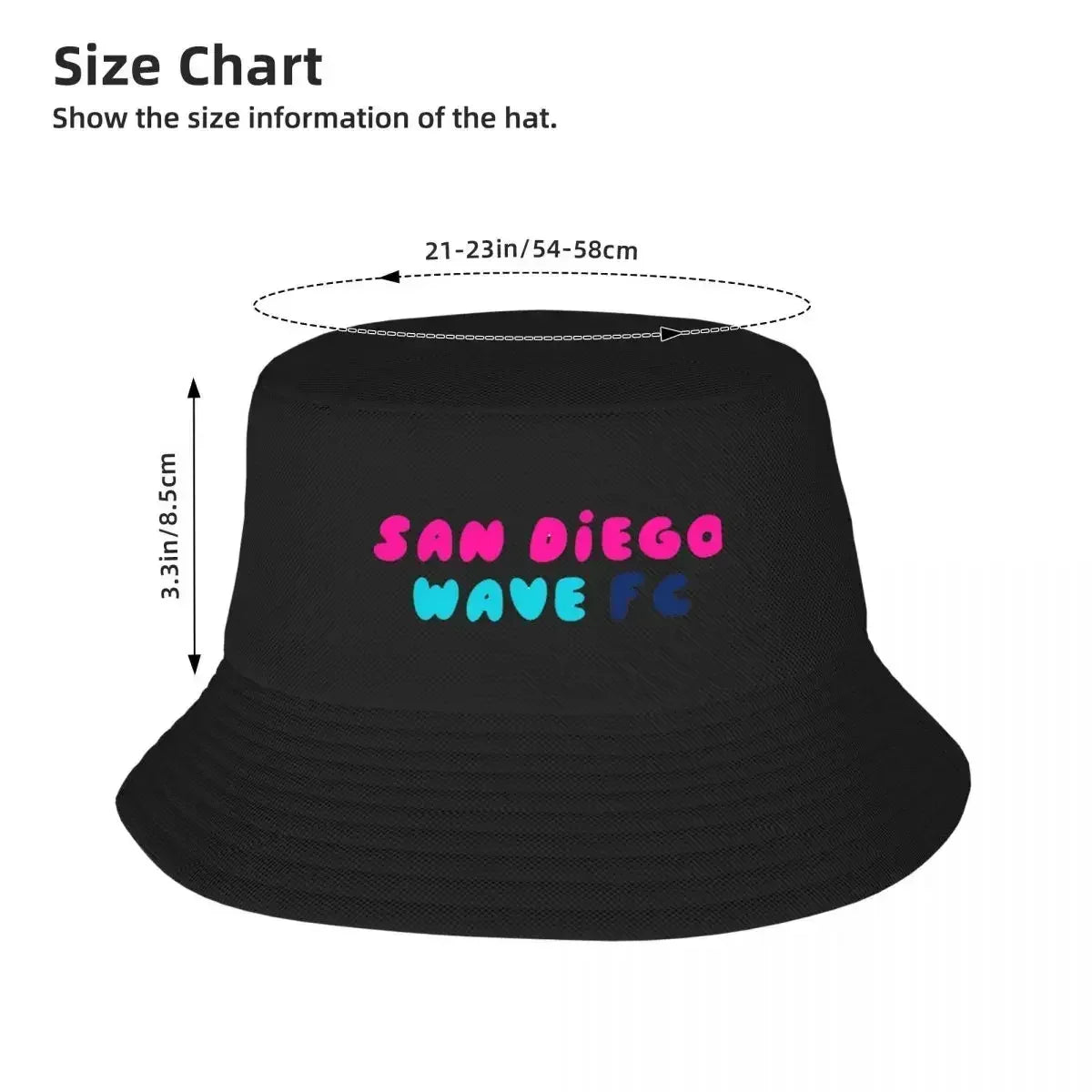 San Diego Wave FC Fan Bucket Hat