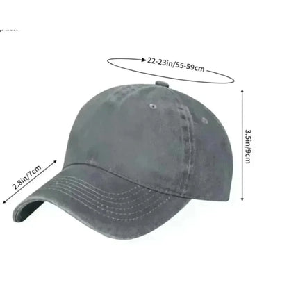 Camel Distressed Washed Baseball Cap