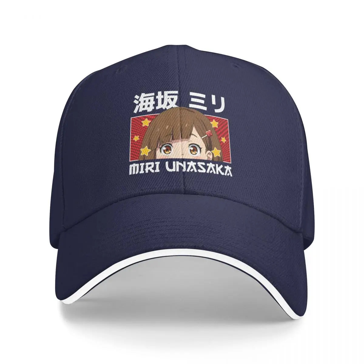 Buddy Daddies Unasaka Miri Cute Eyes Graphic Baseball Cap