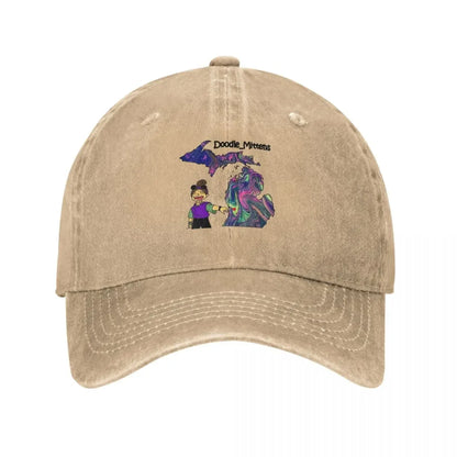 Doodle Mittens Promotional Logo Baseball Cap