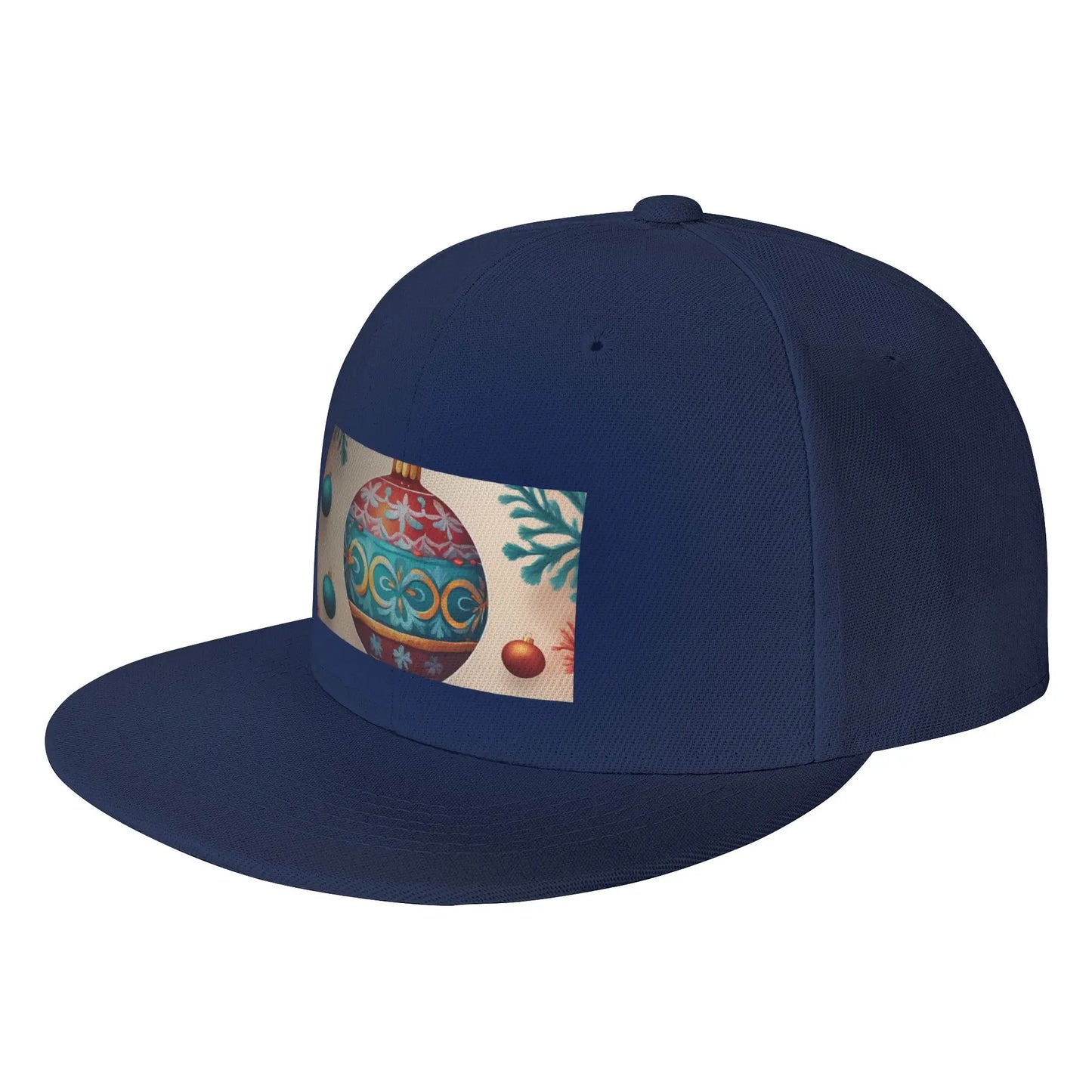 Christmas Ornament Snapback Cap