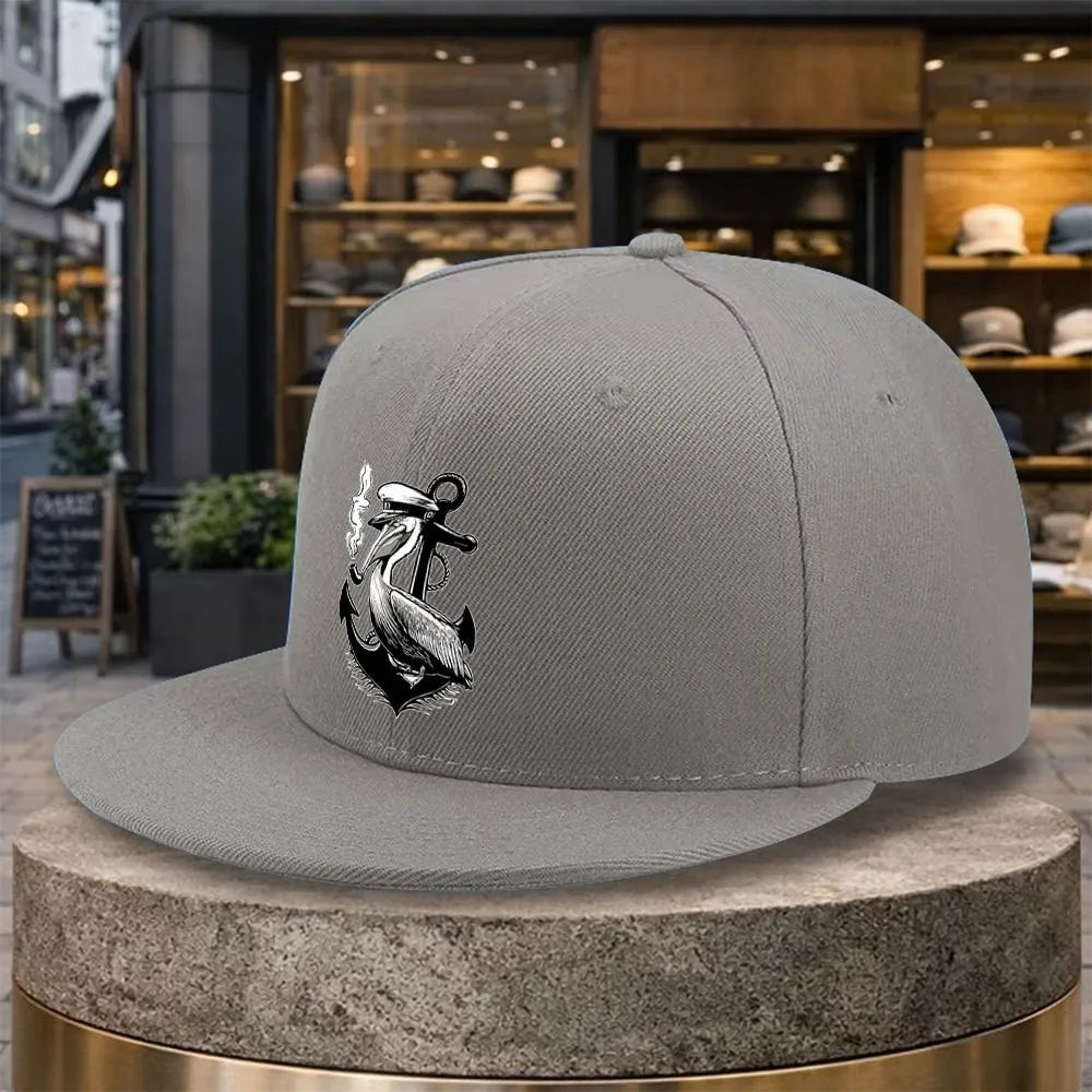 Pelican Anchor Snapback Cap