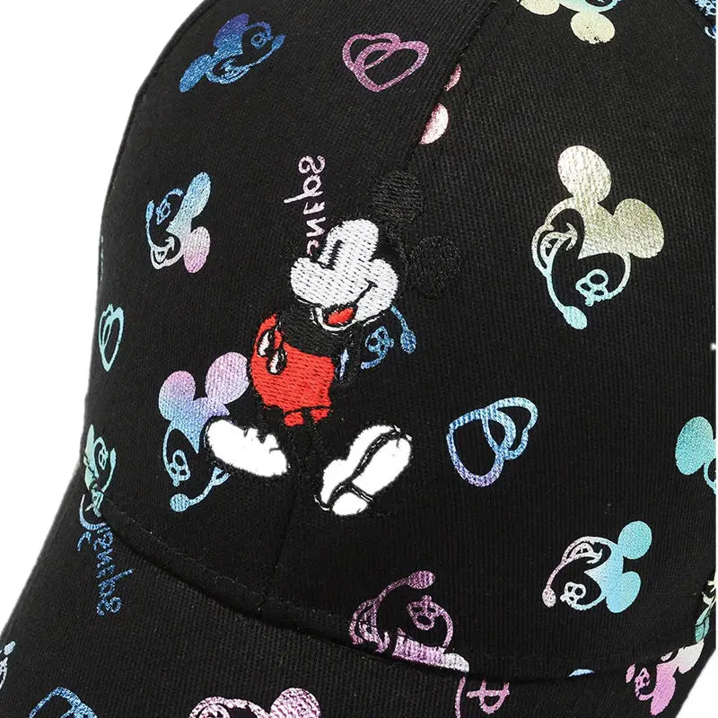 Hot Sale Women Cartoon Cap Mickey Mouse Baseball Cap Size 55-60cm