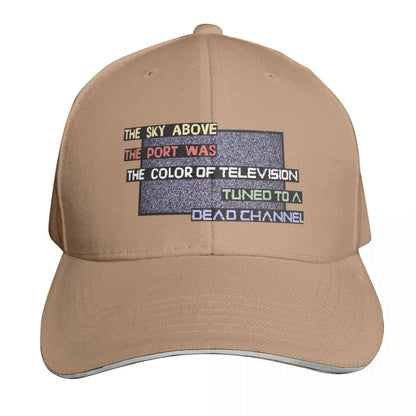 Neuromancer A Dead Channel Baseball Cap