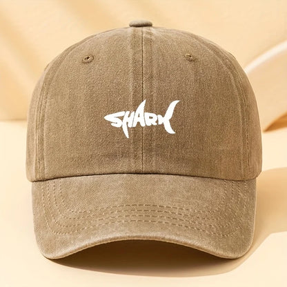 Fashion Shark Print Baseball Cap