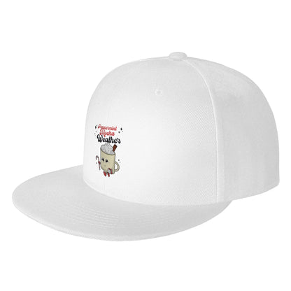Peppermint Mocha Holiday Snapback Cap