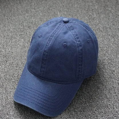 Oversize 100% Cotton Baseball Cap Large Snapback Hat For Big Heads Men Women Blank Sun Cap Adjustable Plain Dad Golf Cap Size 55-65cm