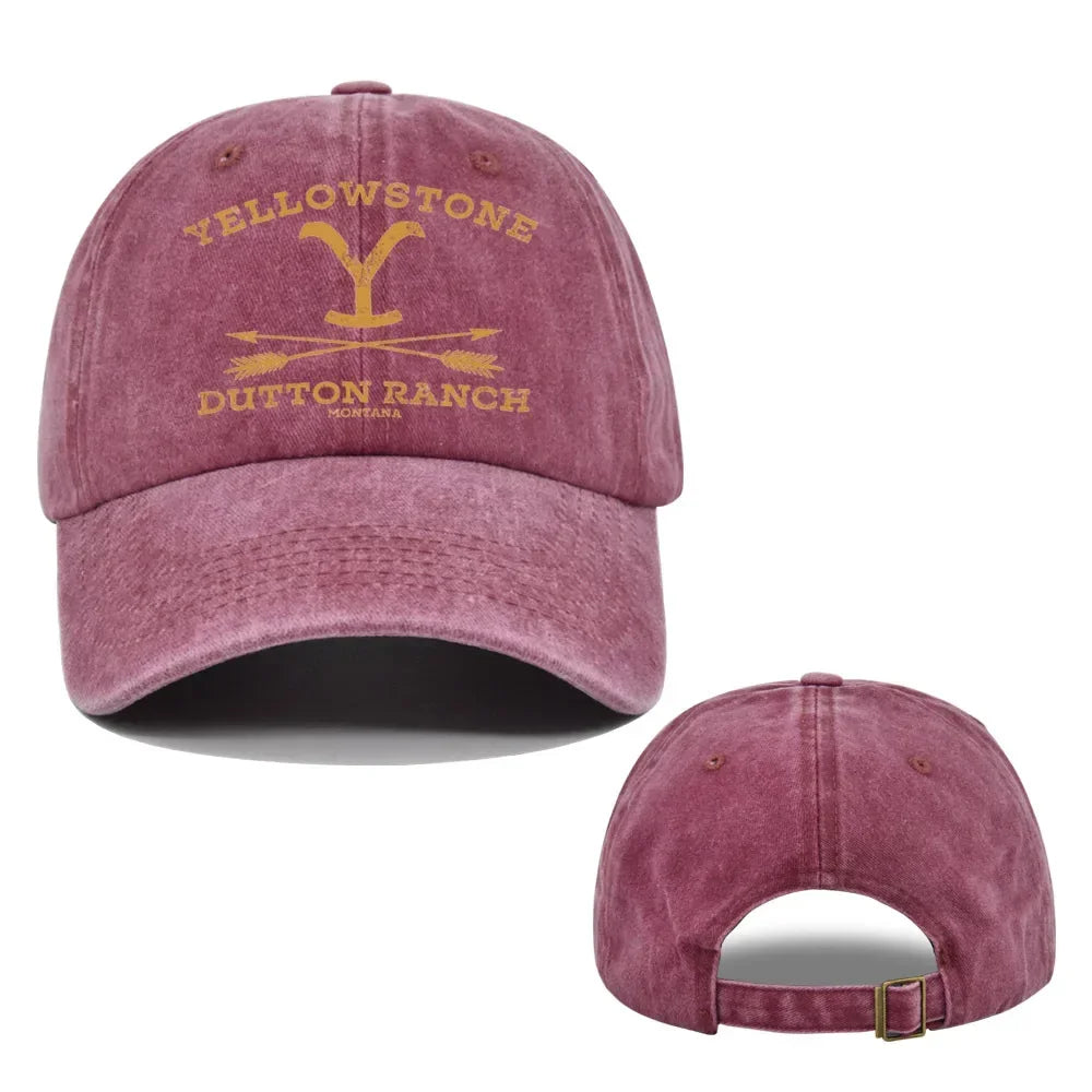 Dutton Ranch Baseball Cap Snapback Sun Hat