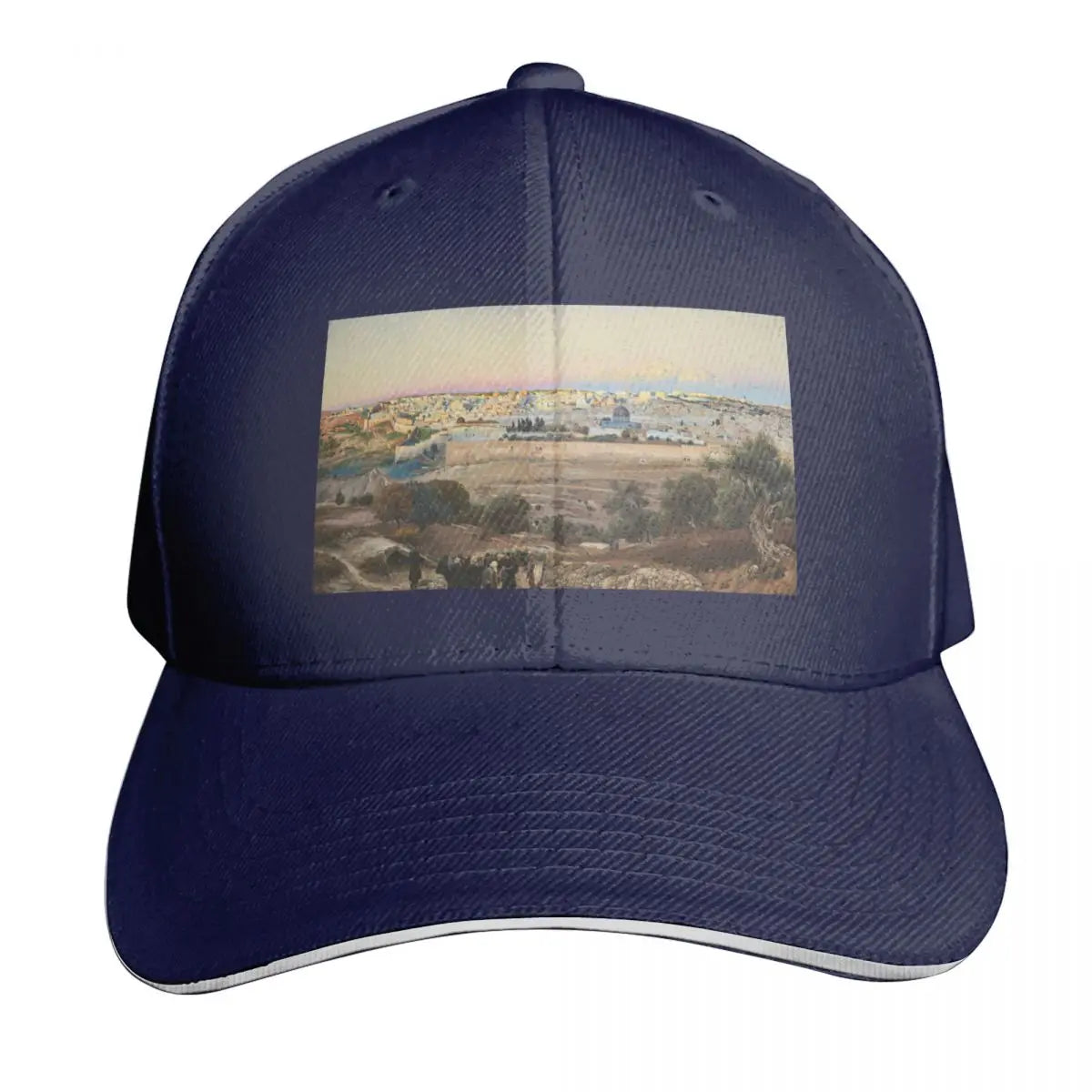 Jerusalem Sunrise Gustav Bauernfeind Baseball Cap