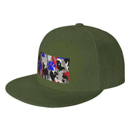 Cat Holiday Snapback Cap