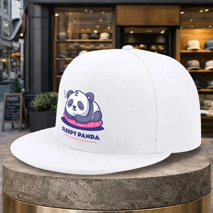 Sleepy Panda Snapback Cap