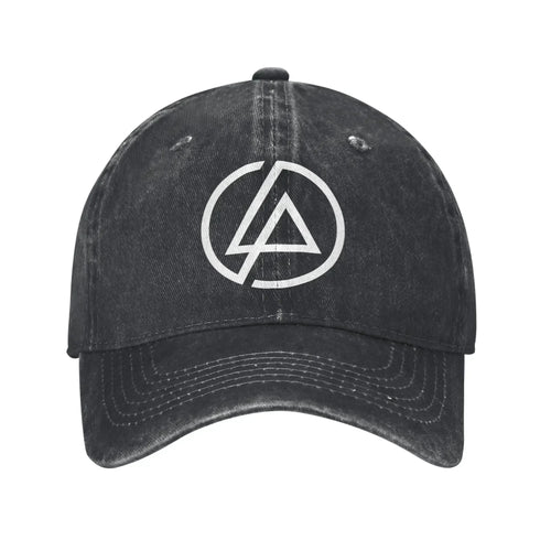 Metal Music Distressed Cotton Baseball Cap