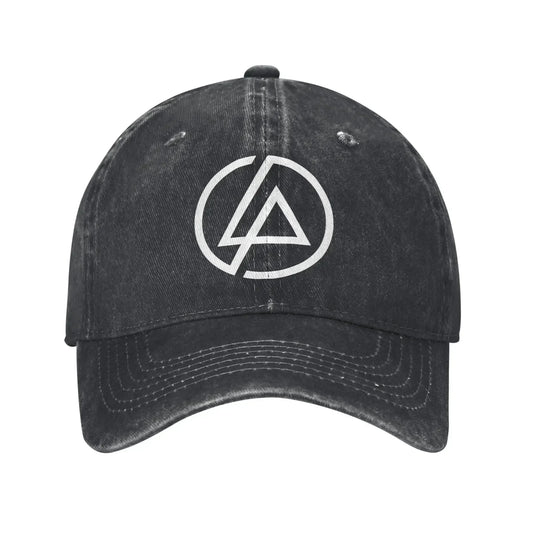Metal Music Distressed Cotton Baseball Cap