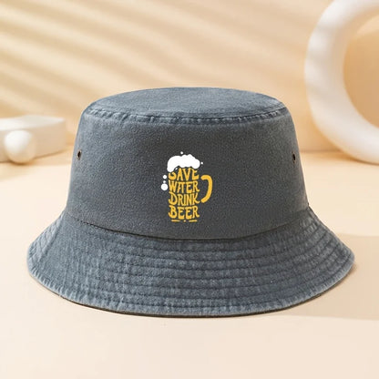 A Unisex Fashionable And Versatile Bucket Hat