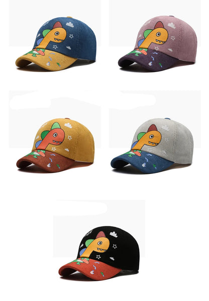 Four Seasons Little Dinosaurs Children's Hats Children's Baseball Caps